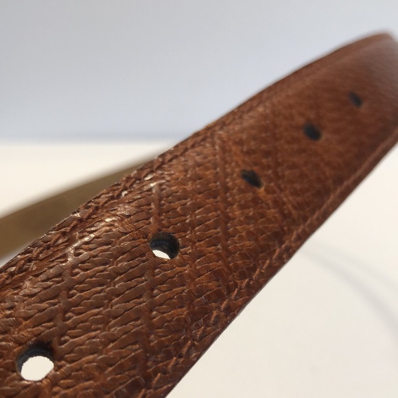 NRS New River Brown Leather Belt size 32 - Picture 12 of 12